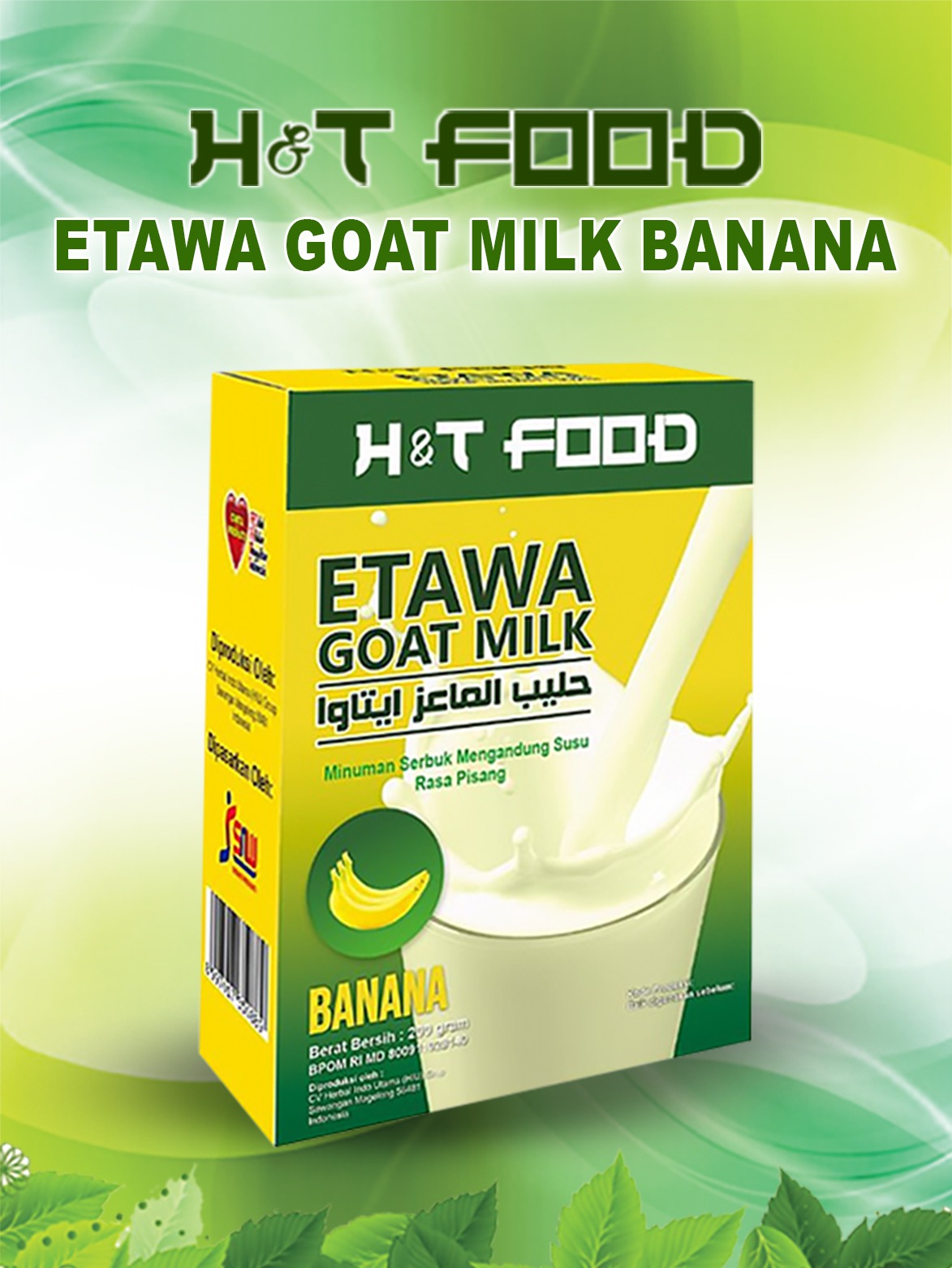 H&T Food Etawa Goat Milk Banana